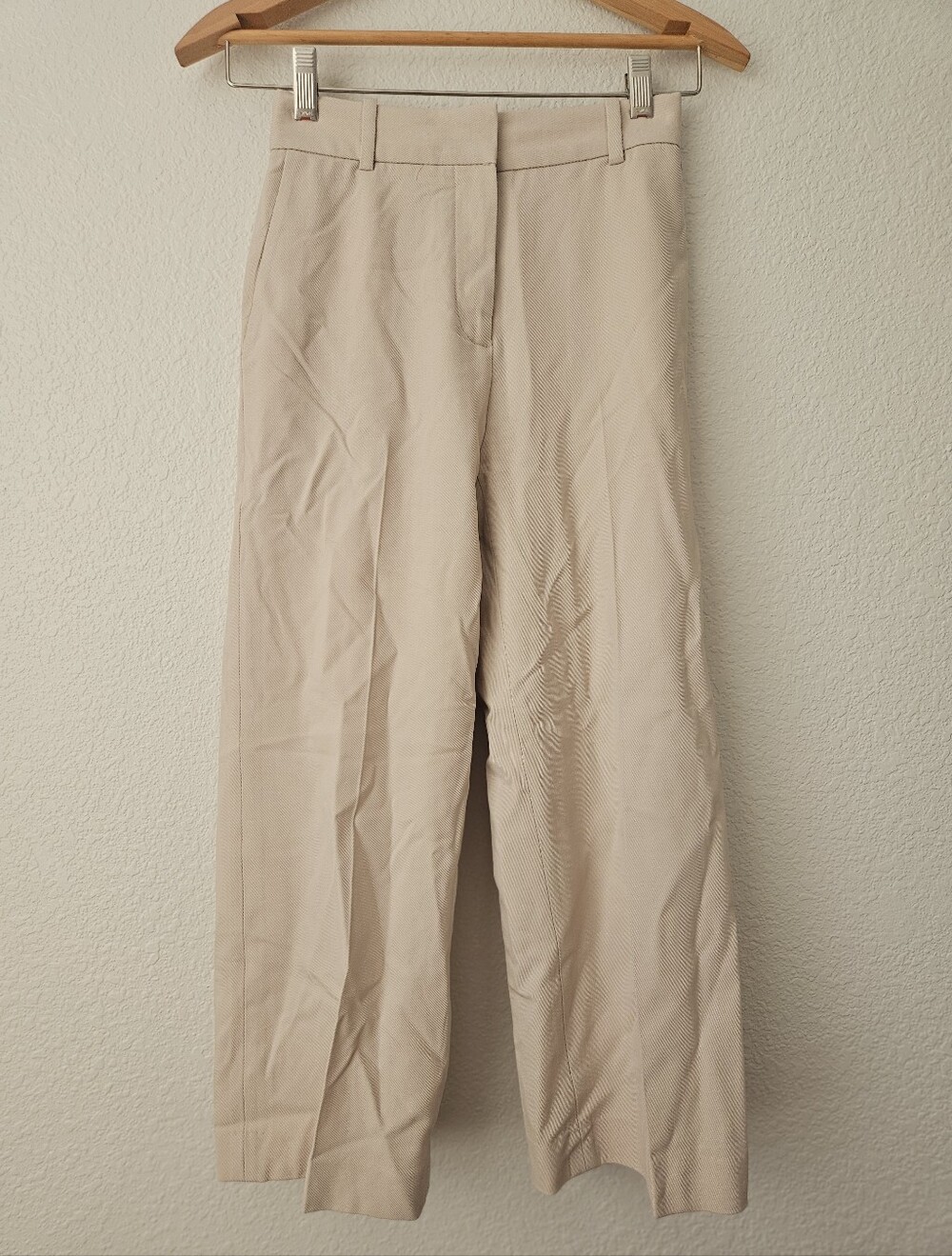 Aritzia Babaton cream tailored trouser pant, 00